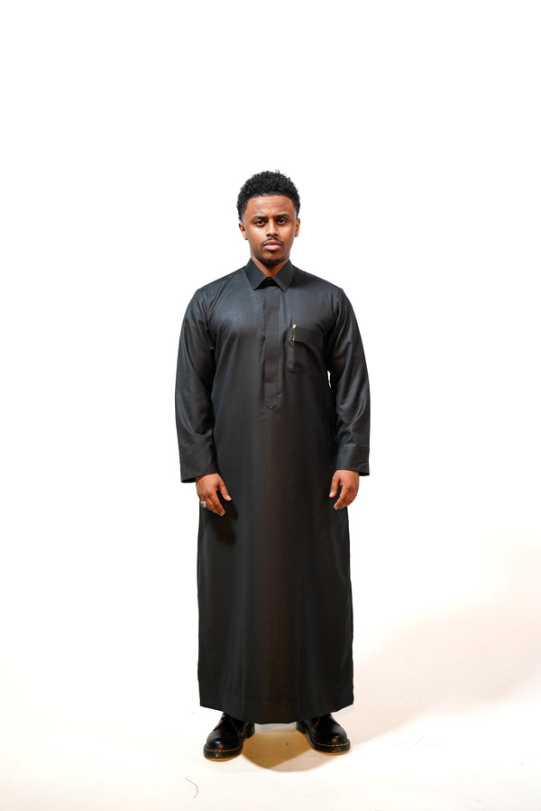 Black Saudi Thobe