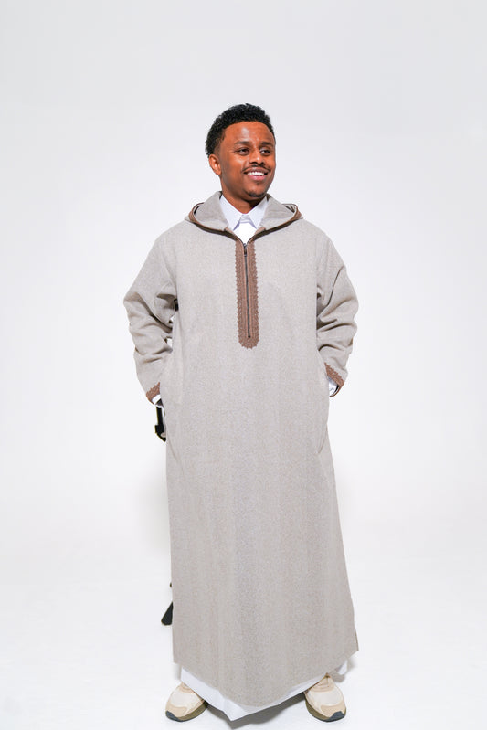 Brown Heavy Winter Thobe