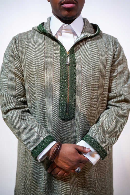 Olive Light Winter Thobe